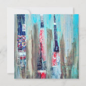 Art Happy Birthday Kaart (Achterkant)