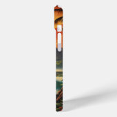  Art Hawaii Beach Hawaïaans Meisje Case-Mate iPhone Case (Achterkant / Links)