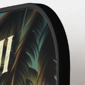 Art Hawaii Beach Hawaïaans Meisje Pickleball Paddle (Links Detail)