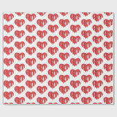 Art Heart Cadeaupapier (Vlak)