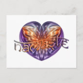 ART Heart NAMASTE Briefkaart (Voorkant)