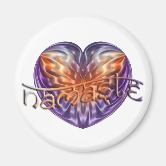 ART Heart NAMASTE Magneet (Voorkant)