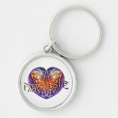 ART Heart NAMASTE Sleutelhanger (Voorkant)