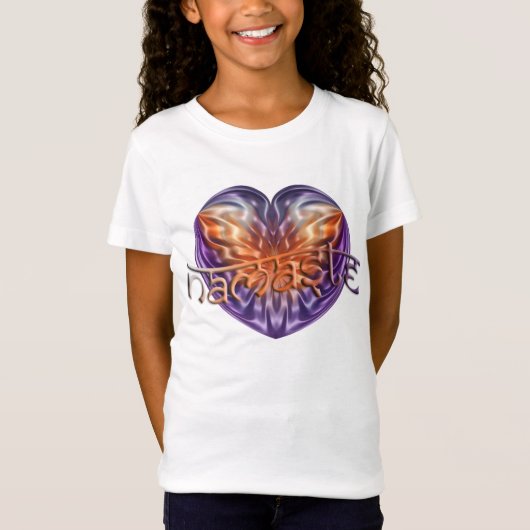 ART Heart NAMASTE T-shirt (Voorkant)
