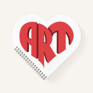 Art Heart Notitieboek