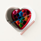 Art Heart Notitieboek (Achterkant)