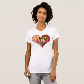 Art Heart T-shirt (Voorkant volledig)