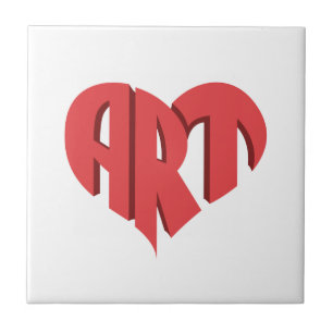 Art Heart Tegeltje