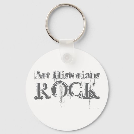 Art Historians Rock Sleutelhanger (Voorkant)