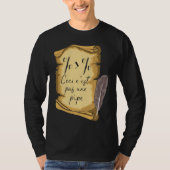 Art History Ceci n'est Pas Une Pipe Data Scientist T-shirt (Voorkant)