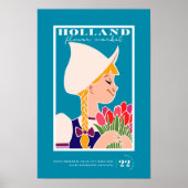  Art Holland Flower Market Poster (Voorkant)