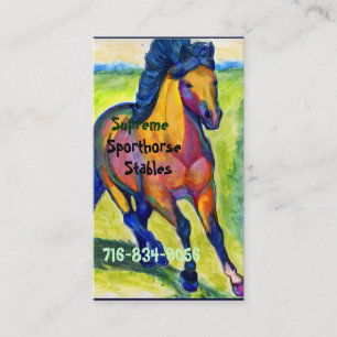 Art Horse Visitekaartje