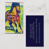 Art Horse Visitekaartje (Voorkant / Achterkant)