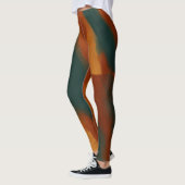 Art in Motion – Elegante Abstracte loungewear Leggings (Links)