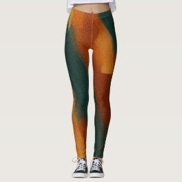 Art in Motion – Elegante Abstracte loungewear Leggings