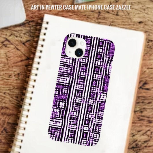 Art in Pewter Case-Mate iPhone Case