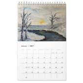 Art in Review Single Page Small Calendar, Kalender (Jan 2027)