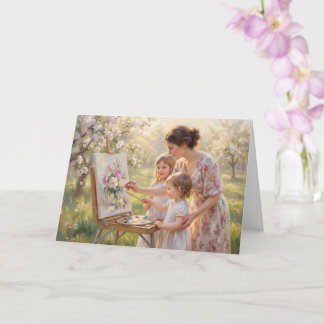 Art in the Orchard Mother's Day Card Kaart