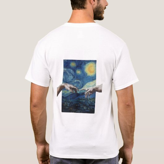 Art Inspired Van Gogh Shirt (Achterkant)