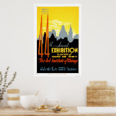 Art Institute Chicago 1940 WPA Poster (Keuken)