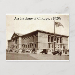 Art Institute of Chicago, c1920s  Briefkaart