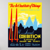 Art Institute of Chicago Poster (Voorkant)