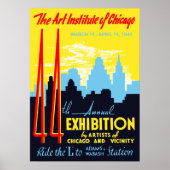 Art Institute of Chicago Poster (Voorkant)