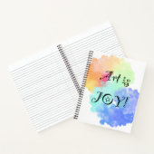 Art is Joy Notitieboek (Binnen)