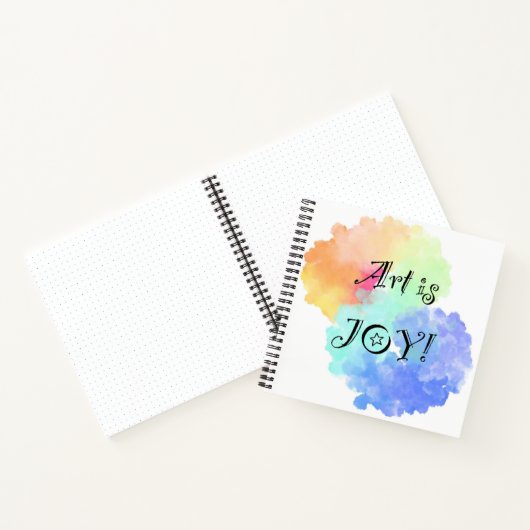 Art is Joy Sketchbook Notitieboek (Binnen)