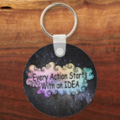 Art is Life Keychain (Achterkant)