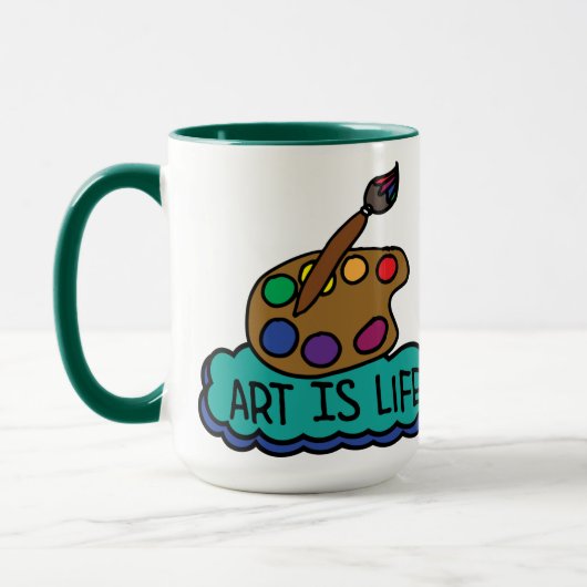 Art is Life Mug Mok (Links)