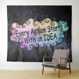 Art is Life Tapestry Wandkleed