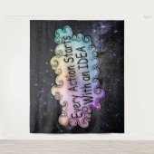 Art is Life Tapestry Wandkleed (Voorkant)