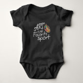 Art is mijn favoriete sport romper (Voorkant)