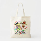 ART IS MIJN PASSIE TOTE BAG (Voorkant)
