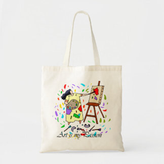 ART IS MIJN PASSIE TOTE BAG