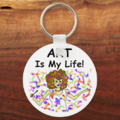 Art is mijn Sleutelhanger (Voorkant)