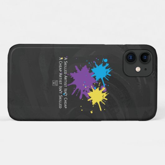 Art Isnt Cheap Hoesje-Mate iPhone Case (Achterkant (horizontaal))