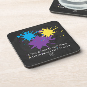 Art Isnt Cheap Onderzetter