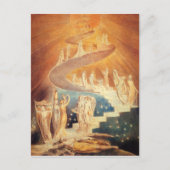 Art Jacobs ladder William Blake Briefkaart (Voorkant)