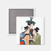 ART JAPANESE VINTAGE MAGNEET (Voorkant / Achterkant)