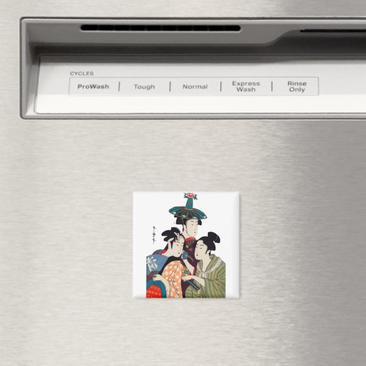 ART JAPANESE VINTAGE MAGNEET (Insitu (Vaatwasser))