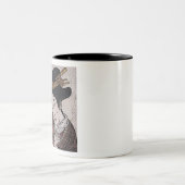 ART JAPANESE VINTAGE TWEEKLEURIGE KOFFIEMOK (Center)