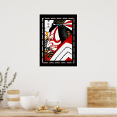 Art Japanse Vintage Poster (Keuken)