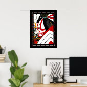 Art Japanse Vintage Poster (Thuiskantoor)