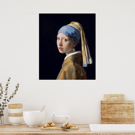 ART - JOHANNES VERMEER POSTER (Keuken)