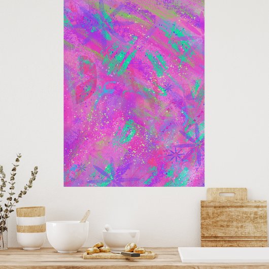 Art Journal Love Poster (Keuken)