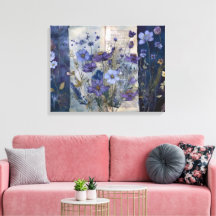 Art Journal Pagina's: Vervaagde Blues