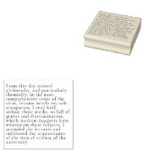 Art Journal stempel: Frankenstein Rubberstempel (Gestempeld)