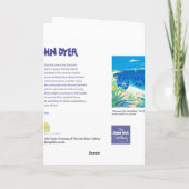 Art Kaart: Een duik nemen, Pentle Bay Kaart (Achterkant)